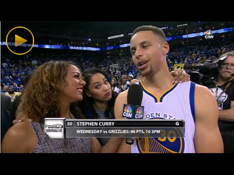 Steph Currys Wife Ayesha Gets Drunk  Interrupts Interview with Cute Reporter