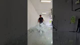 Download Lagu 🔊 Epoxy \u0026 Polyaspartic Flake Garage Floor. #epoxy #garage #floor #garagefloor #satisfying #asmr MP3
