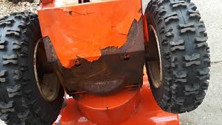 1980 and on Ariens blowers, paint issue.