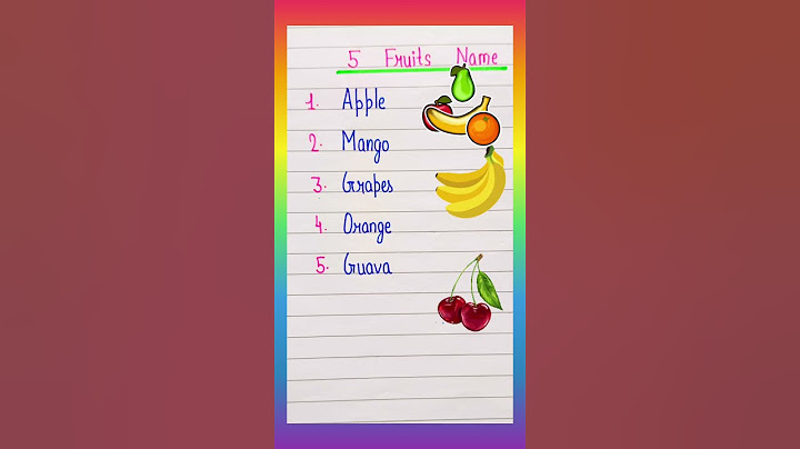 Fruits name in English #trending #education #english