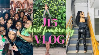 My first founders Day Vlog|AKA💕💚|#j15