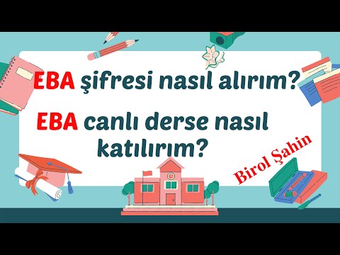 EBA ŞİFRESİ NASIL