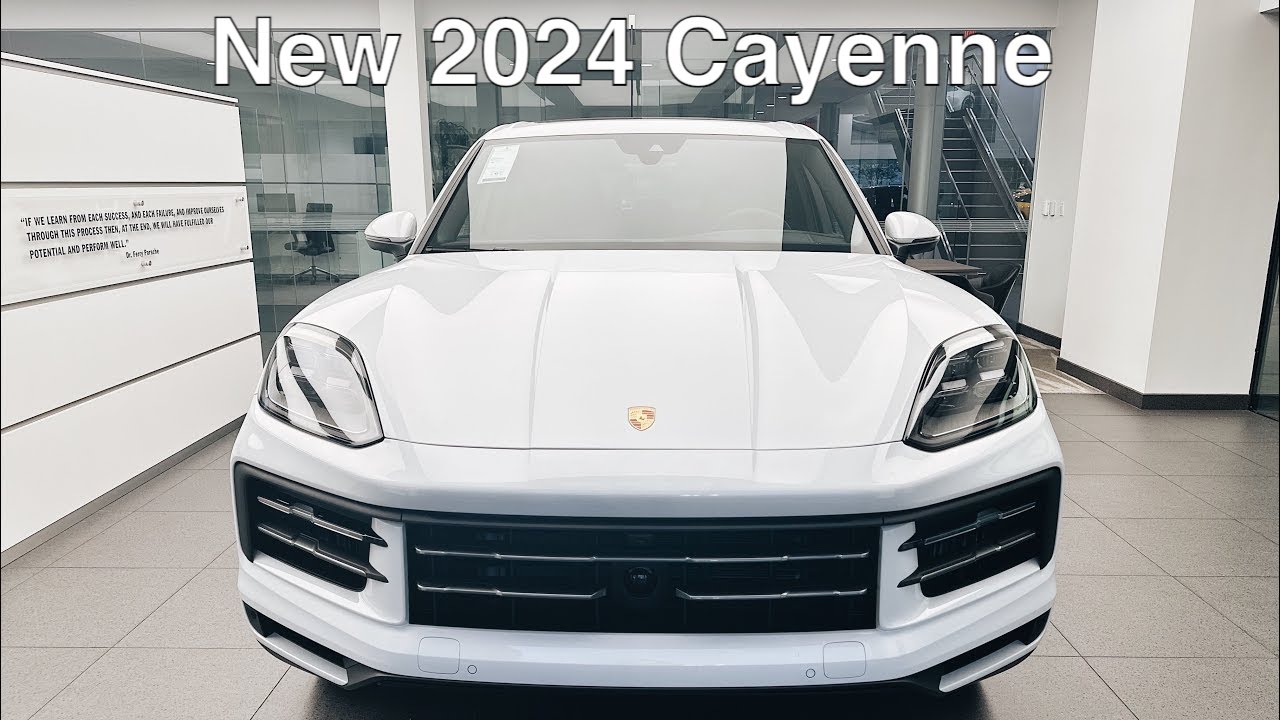 ⁣The New 2024 Porsche Cayenne | What Has Changed ?
