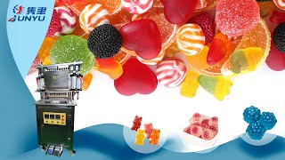 How to make gummy candy? gummy candy making machine, jelly candy machine gummy bear machine for sale