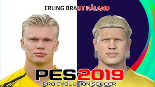 ERLING BRAUT HÅLAND | PES 2019/2020/2021 | FACE BUILD & STATS
