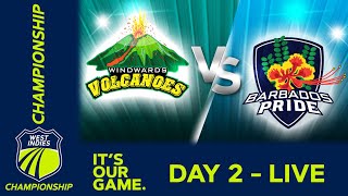 🔴 LIVE Windwards v Barbados - Day 2 | West Indies Championship | Thursday 2nd June 2022