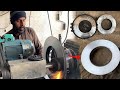 Repairing Cracked Flywheel of a Clutch pressure plate Grinder…