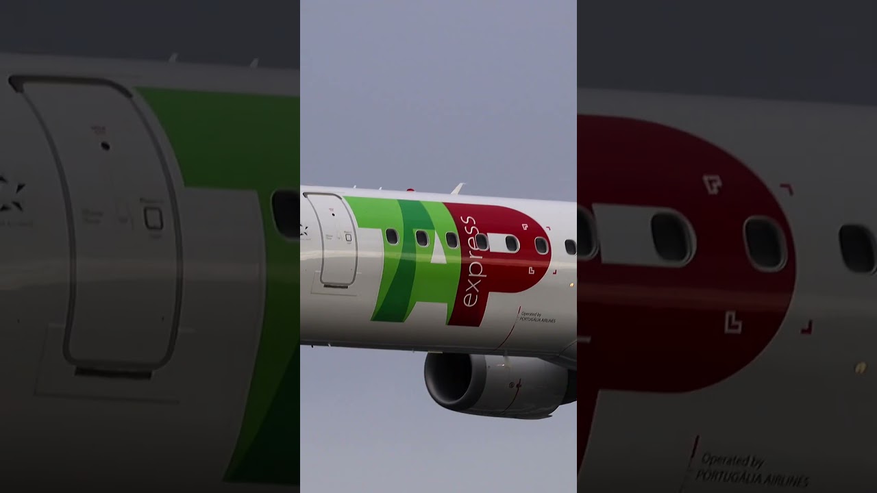 TAP EXPRESS EMBRAER E195LR | DUBLIN AIRPORT | PLANE SPOTTING