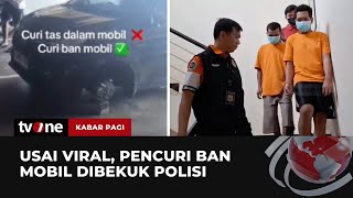 Polisi Berhasil Tangkap Pelaku Pencurian Ban Mobil di Jakarta | Kabar Pagi tvOne