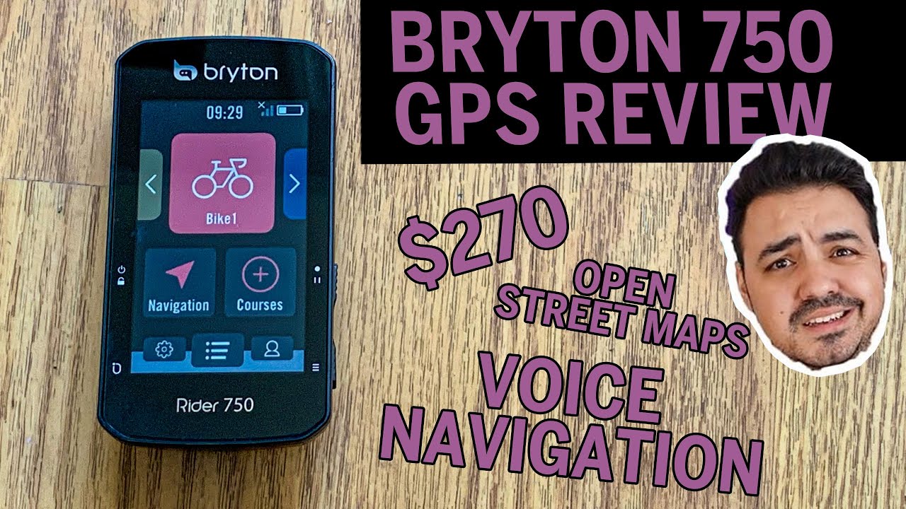 Bryton RIder  Review   $ Dollar Cycling GPS Unit w/ Voice Navigation