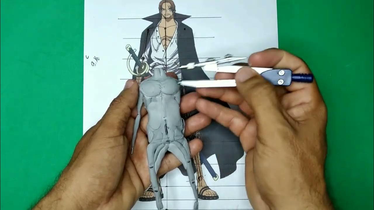 Modelando o Luffy One Piece pt.7: Roupas e Acessórios 