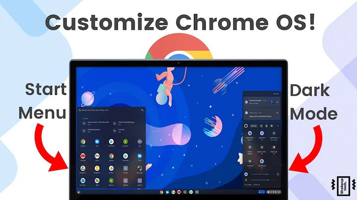 Make Chrome OS/Flex Look Better | Enable Dark Mode and Start Menu!
