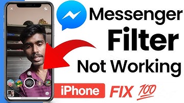 FIX Messenger Filter Not Working iPhone | Messenger Effects Not Working | Video Call Filter Problem