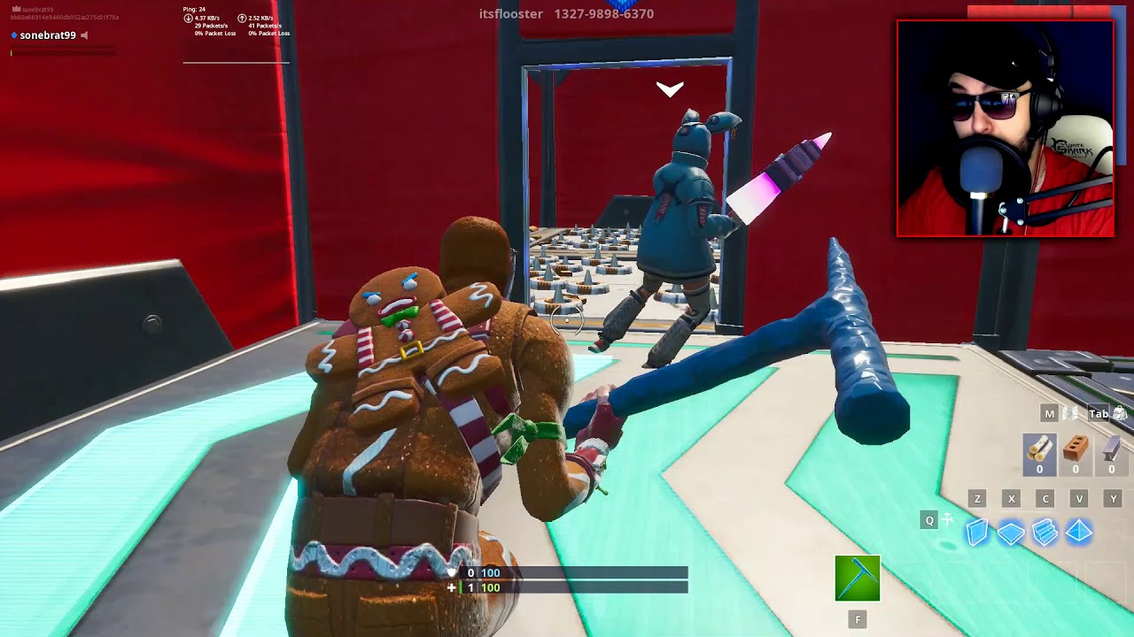 10,000 ZAMKI VS FLASH U FORTNITETU! NAJBOLJI DEATHRUN DO SAD!