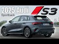 2025 Audi S3 Sportback Driving, Exterior, and Interior