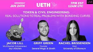 Token Engineering: Real Solutions to Real Problems with Bonding Curves, Griff Green of Giveth