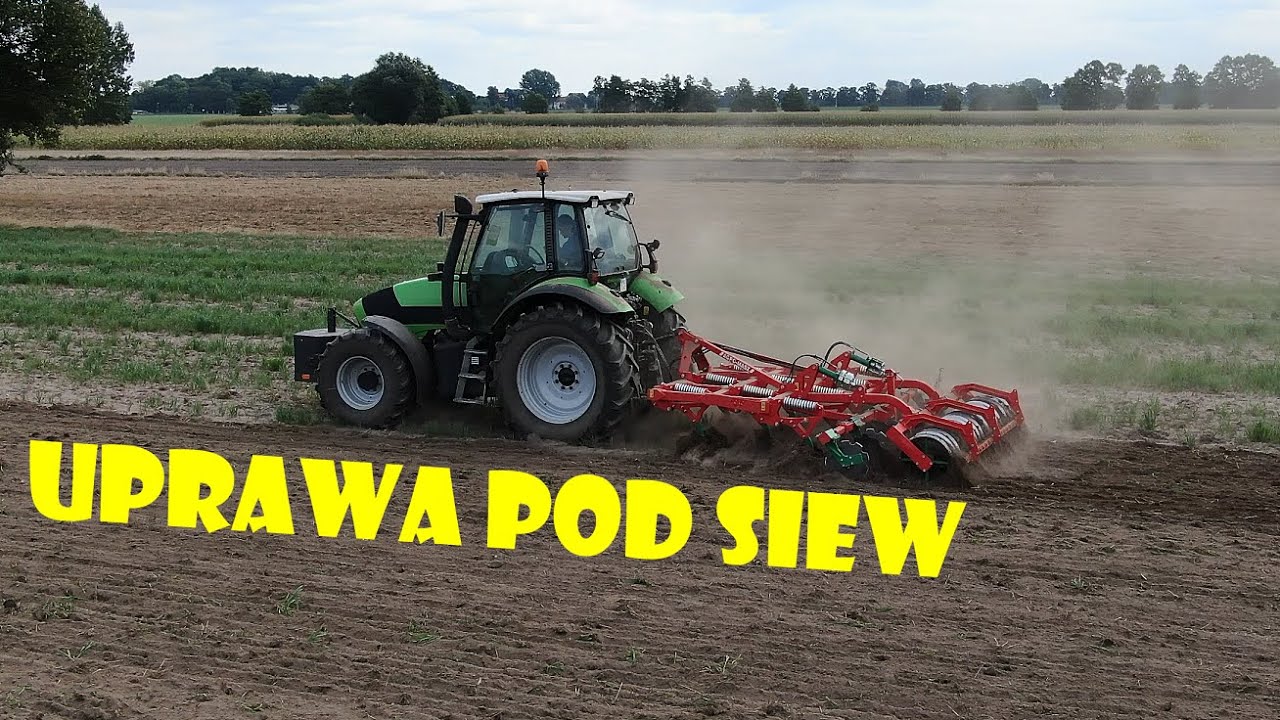 UPRAWA BEZORKOWA POD SIEW🌱SIEW JĘCZMIENIA🌾Agro Dniówka 