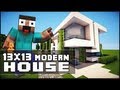 Minecraft House Tutorial: 13x13 Modern House