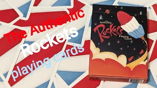 Daily deck review day 182 - The Authentic Rockets playing cards By Ellusionist