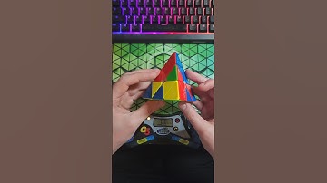 Pyraminx Solve of the Day 4/17 - 1.51 #rubikscube #pyraminx #cubing #puzzle #shorts