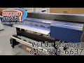 Roland TrueVIS VG2-540 54-Inch Wide Format Production Inkjet Printer and Cutter With Take-up System