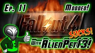 Fallout 4 Sucks With Alienpet13 - Ep 11 Pregnant Teens Mattress Stains