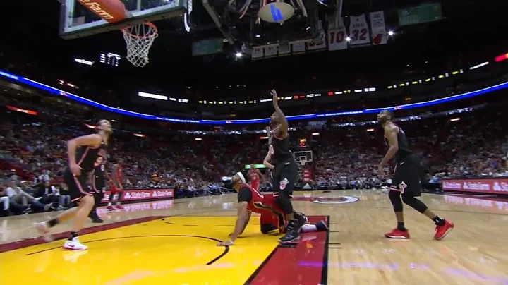 Anthony Davis with 17 points vs. Miami Heat - 12/23/17