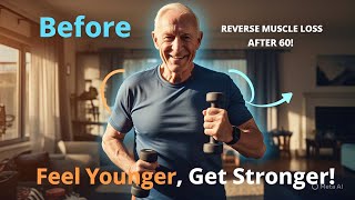 7 Ways To Reverse Muscle Loss With Age for Seniors (Sarcopenia prevention )