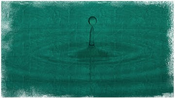 Slow Motion Turquoise Water Drop With Special Effect l Motion Loop l Relaxation Video l Motion Video