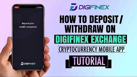 How to DEPOSIT or WITHDRAW on DigiFinex Exchange | Crypto App Tutorial