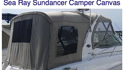 如何在Sea Ray Sundancer上安裝Bimini和Camper帽