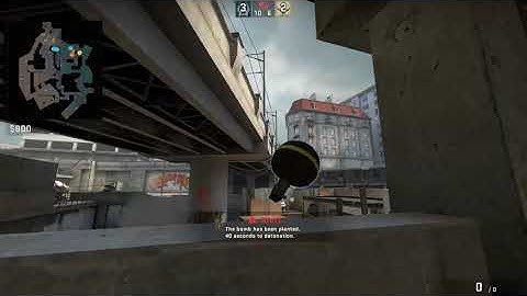 SH1RO Overpass B Site Default Nade from Hell (CS:GO)
