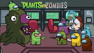 Among Us Zombie Season 1  Ep3  Plant vs Zombies Animation