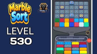 Marble Sort very hard level 530 walkthrough solution