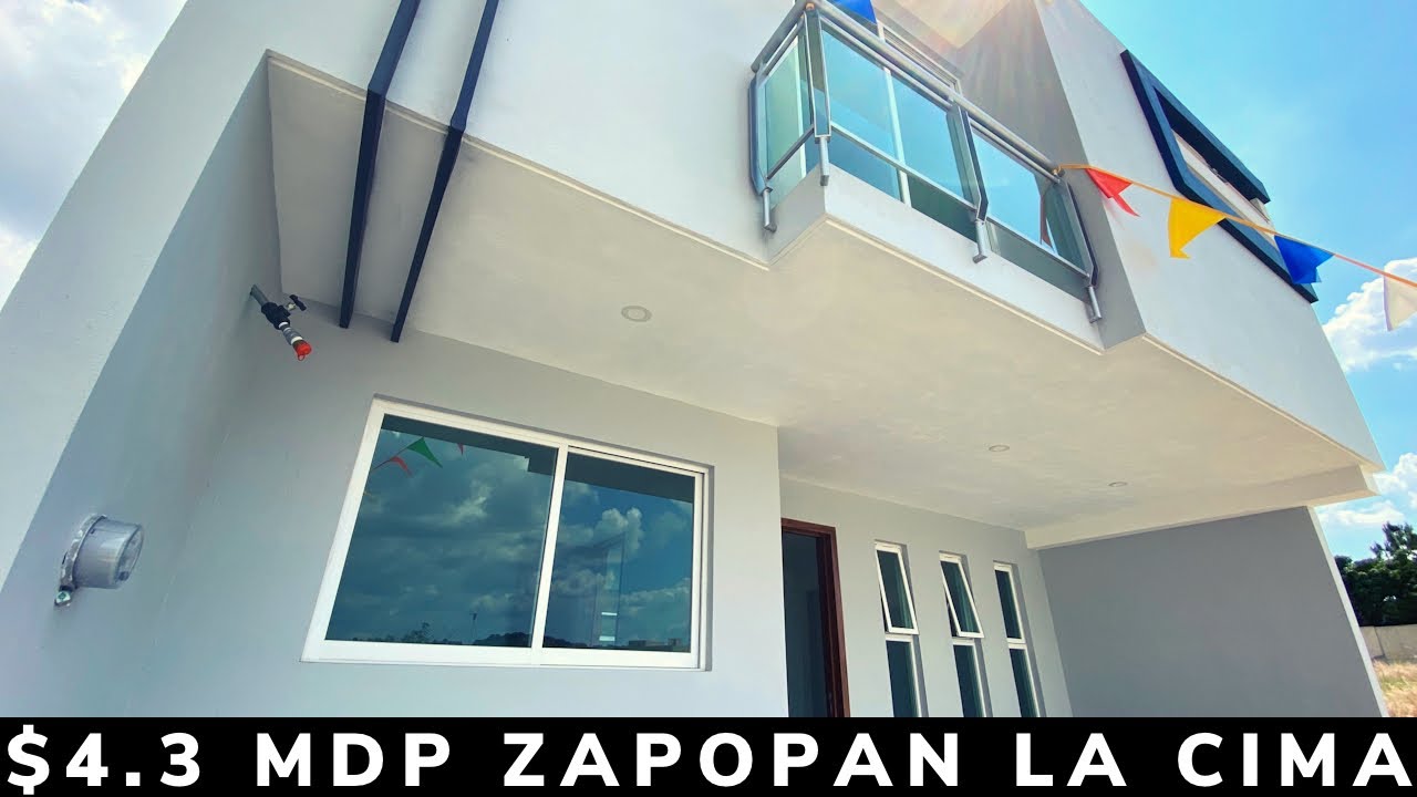 CASAS Nuevas en VENTA en la CIMA de ZAPOPAN (2021) New Houses on Sale