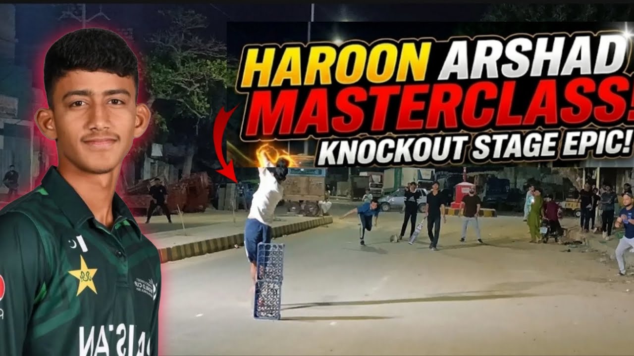 Unstoppable Haroon Arshad! Single Handed Match Winner 🏆