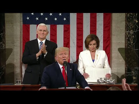 WATCH: Pelosi rips up Trump’s State of the Union speech | 2020 State of the Union