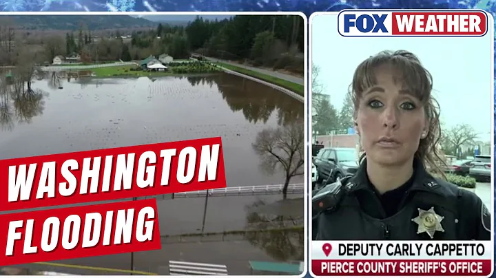 Swift Water Rescues Underway As Washington Rivers Reach Major Flood Stage