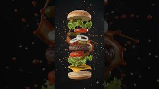 This AI Food Ad will make you hungry! 🍔🔥#shorts #aifood #viral #trending #shortsfeed