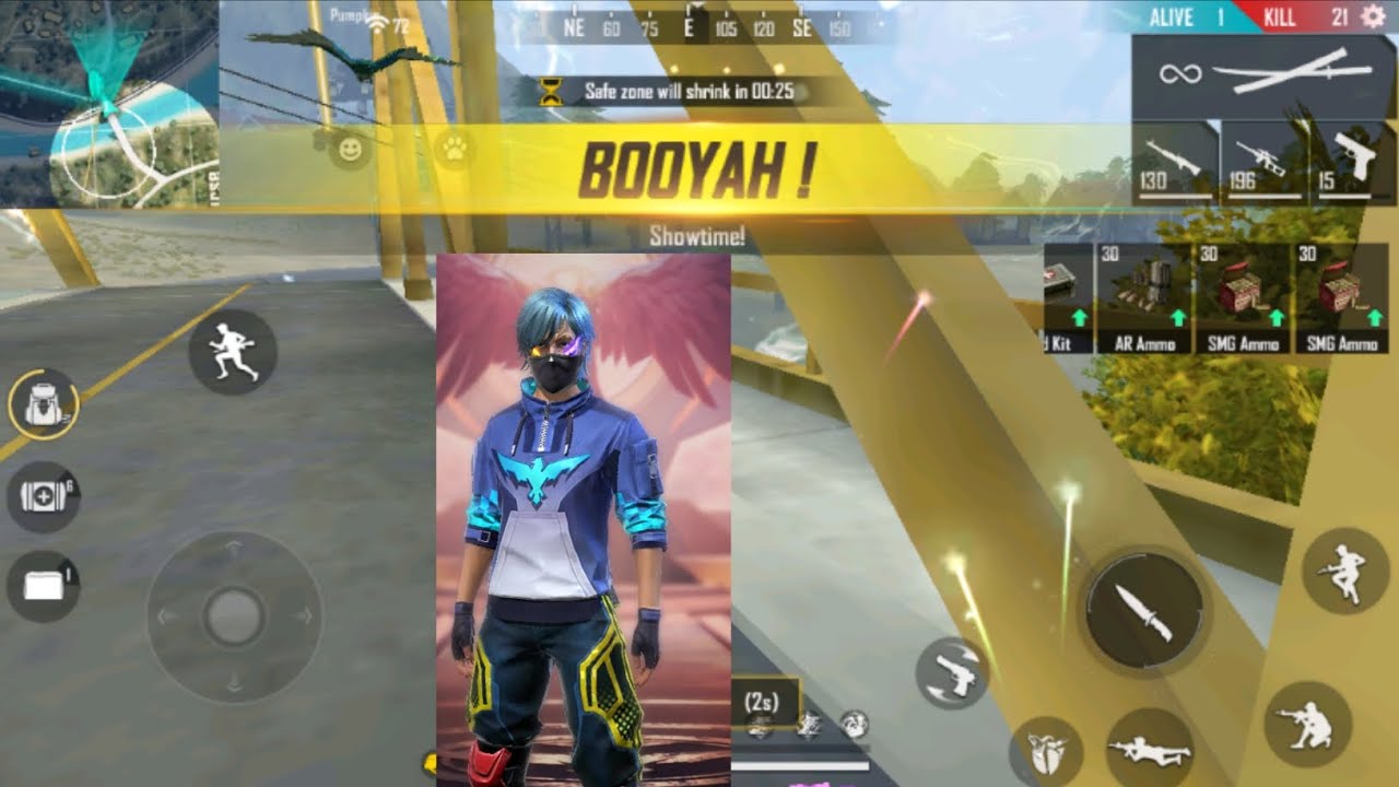 The best Booyah gameplay in BR Ranked #freefire - YouTube