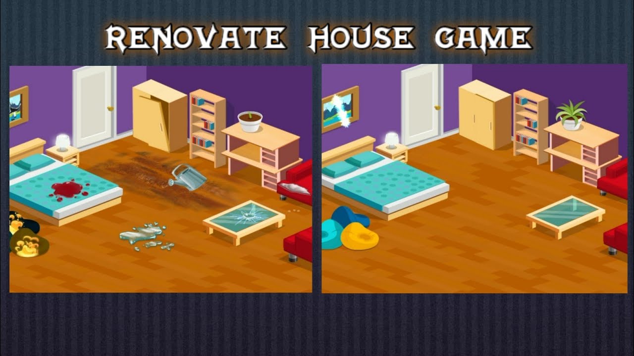 Renovation games for android || Renovate old house game || Renovate