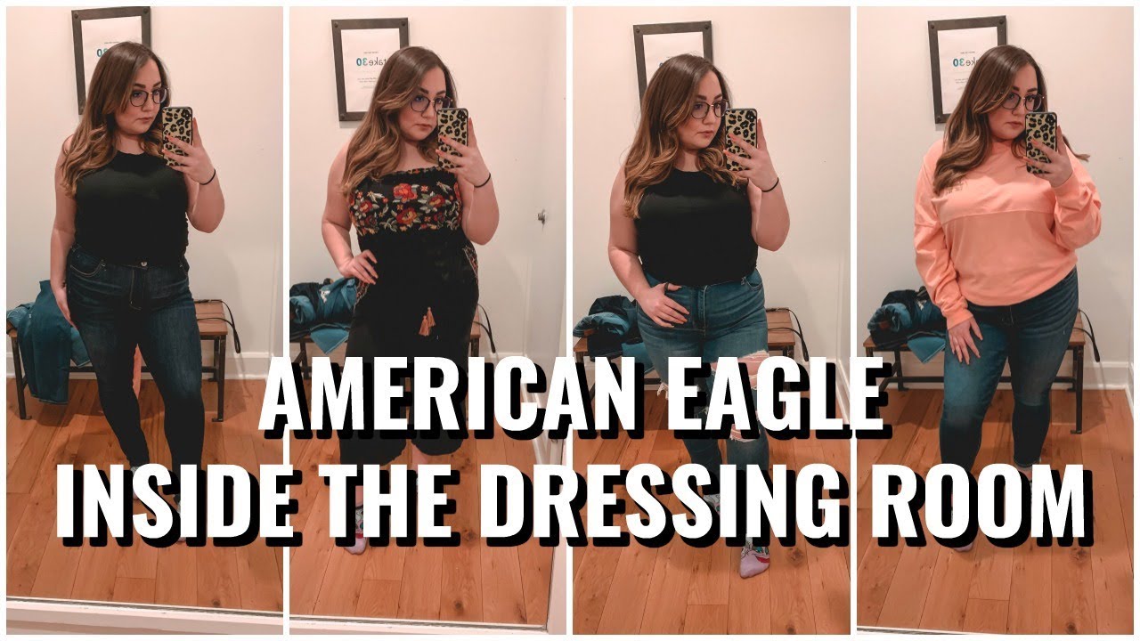 AMERICAN EAGLE PLUS SIZE JEANS REVIEW  APPLE SHAPE FRIENDLY JEANS? 