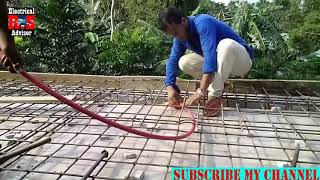 How To Sample Install Pipe Wiring In  House  Part 1