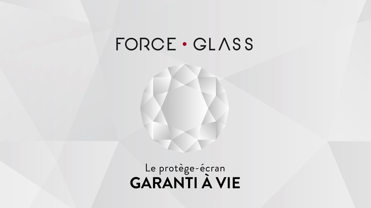 Protège écran iPhone 14 Pro Plat Original - Garanti à vie Force Glass -  Force Glass