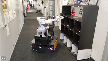Whole-Body Control of a Mobile Manipulator using End-to-End Reinforcement Learning