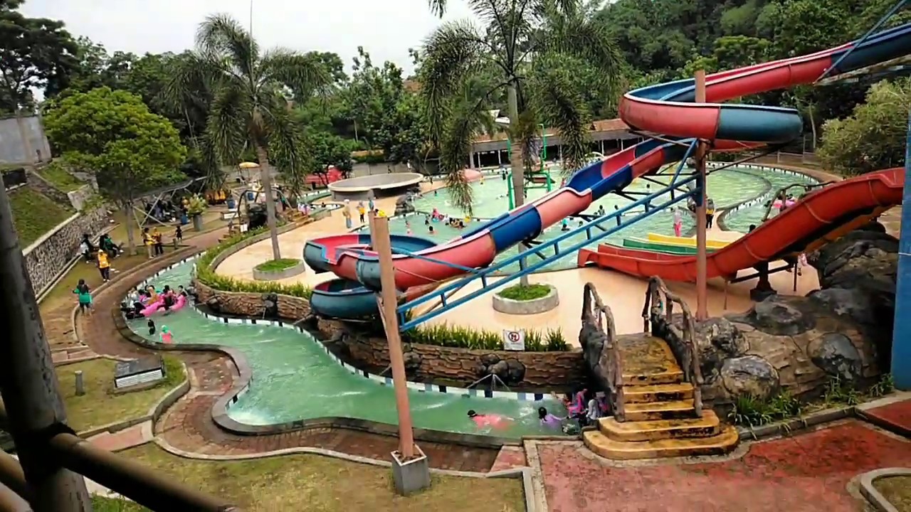 Wisata Alam Dan Water Park Cibalung Happy Land YouTube