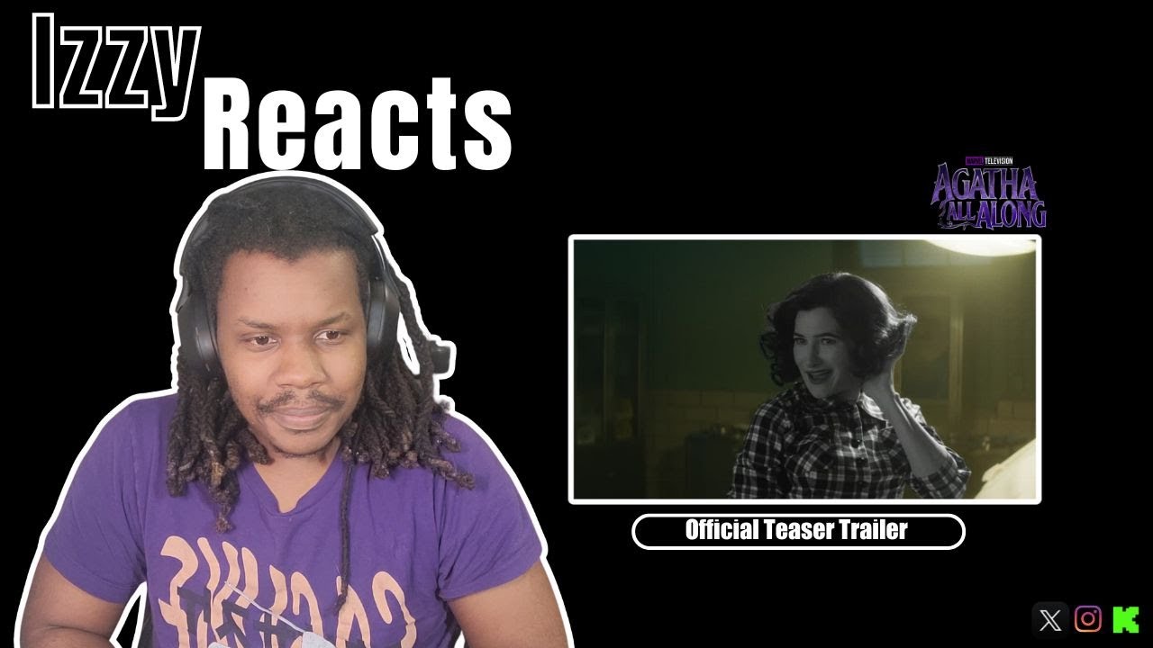 Agatha All Along | Official Teaser Trailer Reaction - IzzyReacts