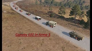 Arma 3: How to set up an AI convoy in Zeus