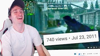 Reacting to my FIRST CoD Montage 10 YEARS LATER! (The Evolution of Shawn 2011-2021)