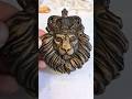 Royal lion from Finnabair mould set #finnabairproducts #mixedmedia #finnabair